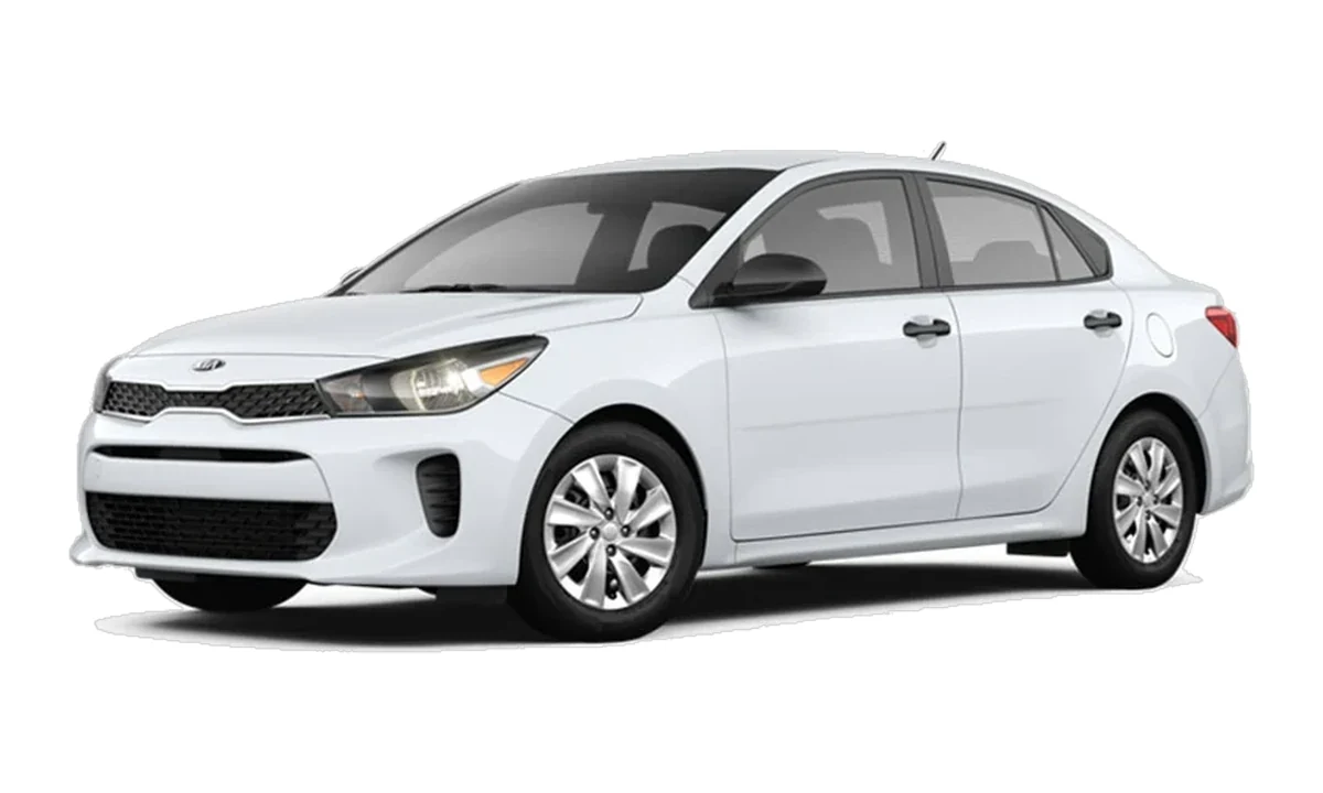 Kia Rio huurauto op Curaçao