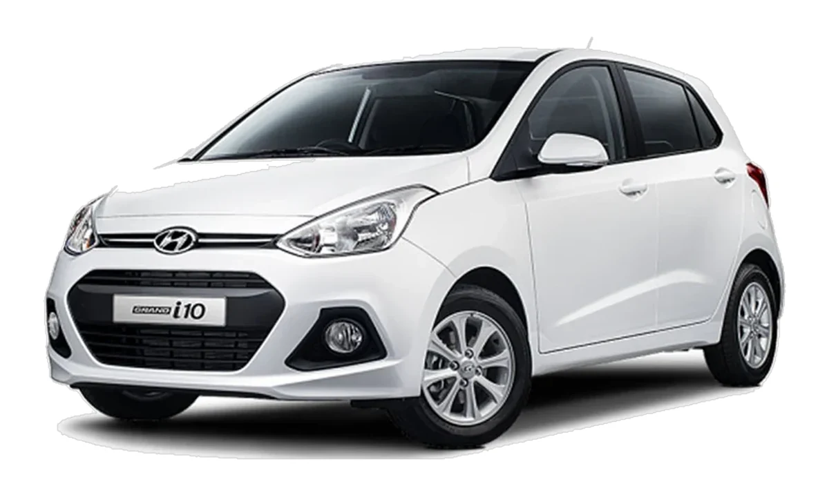 Hyundai Grand i10 huurauto op Curaçao