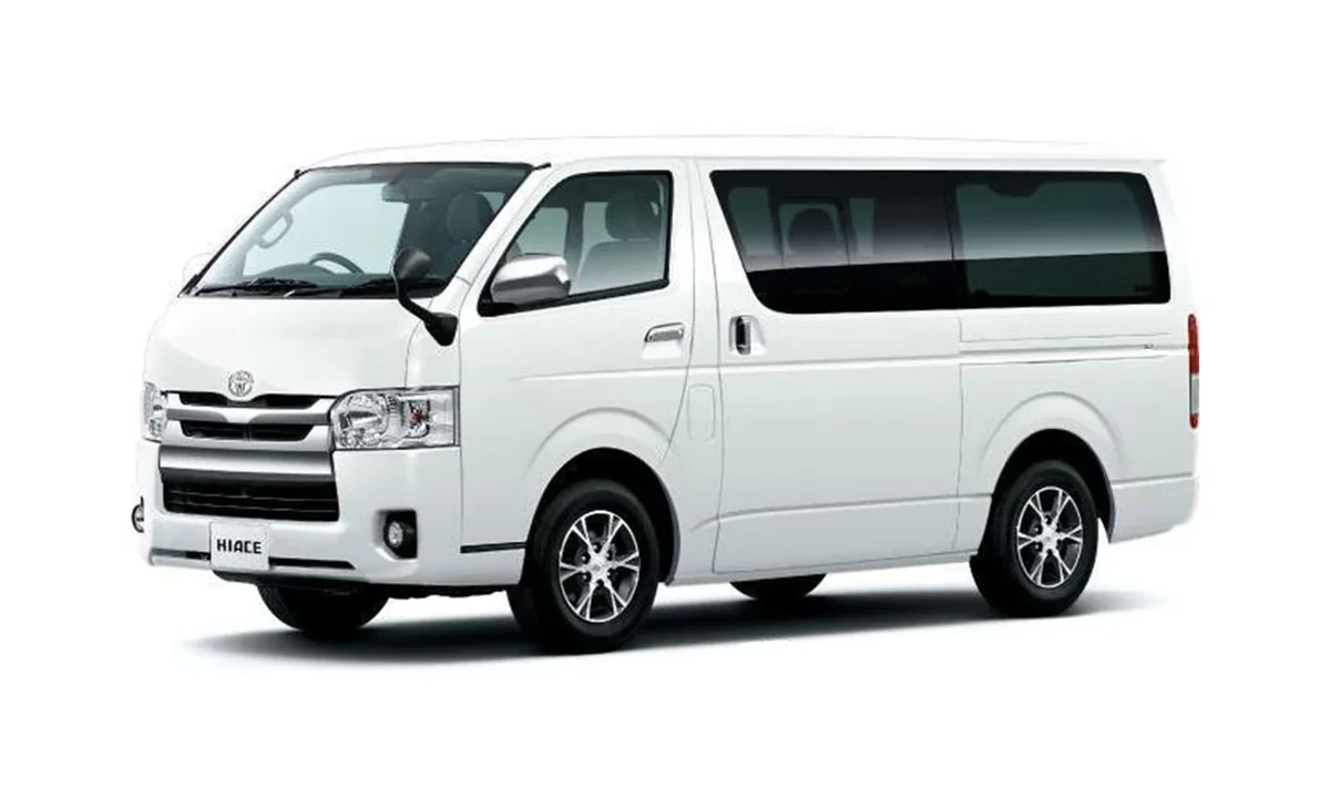 Toyota Hi-Ace huurauto op Curaçao